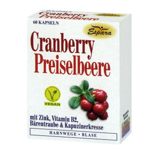 Espara Cranberry-Preiselbeere 60Kps.
