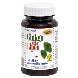 Espara Ginkgo-alpha-Lipon 60Kps.