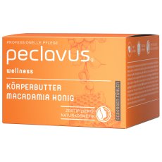 Peclavus K&ouml;rperbutter Macadamia Honig | Geborgen f&uuml;hlen 250ml