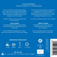 Sofri Color Energy Organic Herbal Tea Expressiveness AT-Bio-301 blau 42g