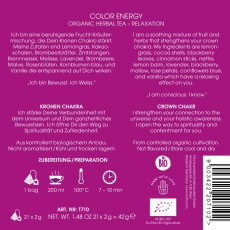 Sofri Color Energy Herbal Tea Relaxation AT-Bio-301 violett 42g