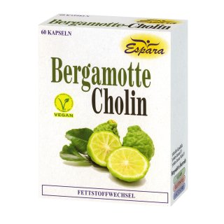 Espara Bergamotte-Cholin 60Kps.