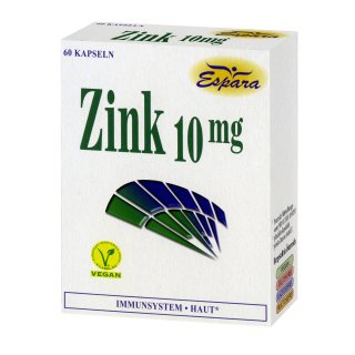 Espara Zink-10 mg 60Kps.